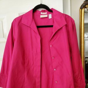 Chico's No Iron Cotton Blouse